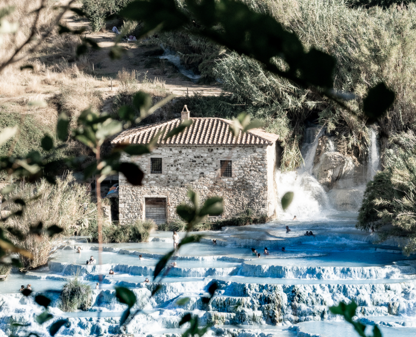 Terme di Saturnia - Die heißen Quellen von Saturnia