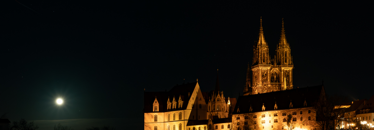 Nachts in Meißen