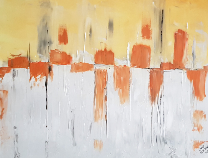 Abstrakt mit Acryl auf Leinwand Abstrakt mit Acryl auf Leinwand