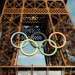 Eiffelturm zu Olympia 2024